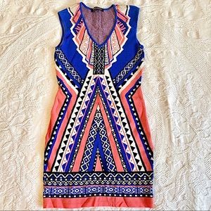 African Aztec Tribal Style Dress